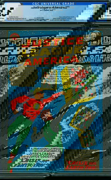 JUSTICE LEAGUE OF AMERICA #22, CGC 4.5 VG+