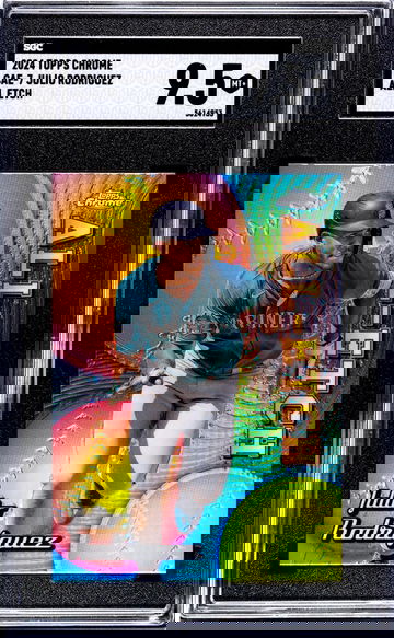 2024 Topps Chrome All Etch Julio Rodriguez #CAE-7 SGC 9.5