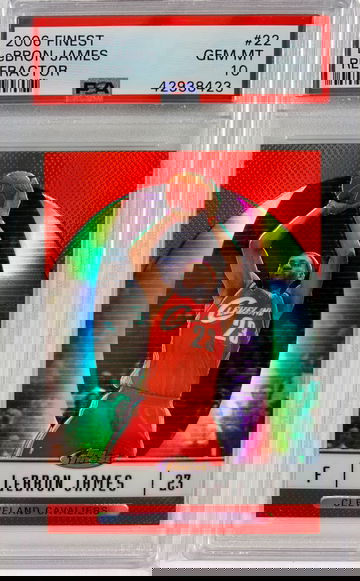 Topps Finest Lebron James Refractor