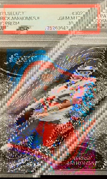 2021 Select Field Level Cosmic Prizm Patrick Mahomes