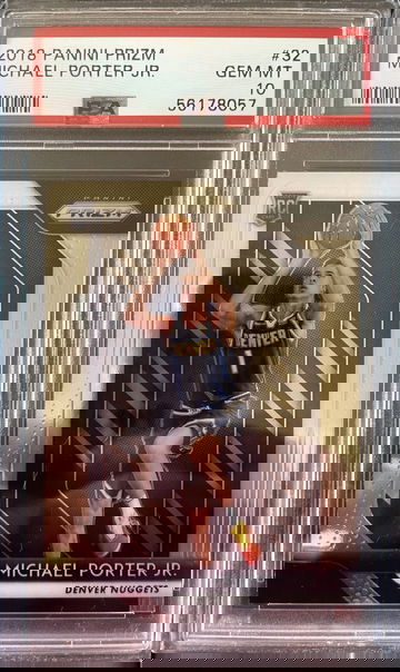 2018-19 Panini Prizm Michael Porter Jr. #32 PSA 10