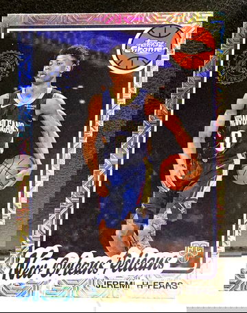 2025-26 Topps  Jeremiah Fears  1980-81  Topps Chrome  RC Rookie  Silver Mojo  Pelican