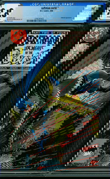 BATMAN #418, CGC 9.8 NM/MT