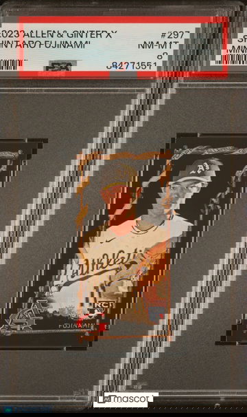 2023 Topps Allen & Ginter X Shintaro Fujinami #297 PSA 8