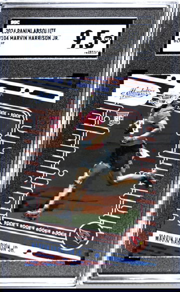 2024 Panini Absolute #104 Marvin Harrison Jr. Blue SGC 9.5