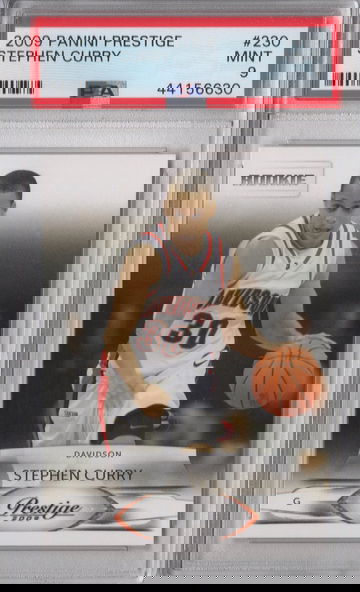 2009 Prestige Stephen Curry PSA 9