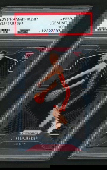 2019 Panini Prizm Tyler Herro #259 RC PSA 10