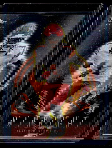 2024 Topps Midnight Xavier Worthy #47 RC /75