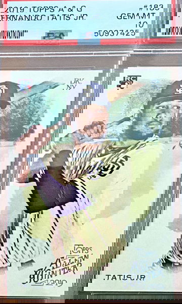 2019 TOPPS ALLEN AND GINTER FERNANDO TATIS JR. ROOKIE CARD