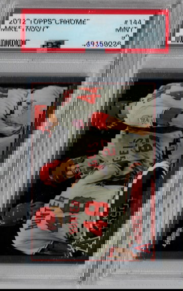 2012 Topps Chrome Mike Trout PSA 9