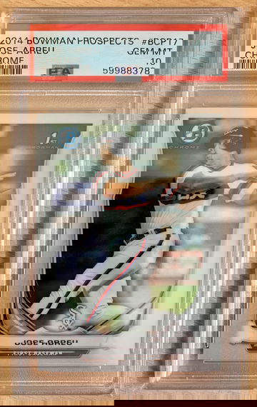 Jose Abreu 2014 Bowman Chrome Prospects 1st BCP17 PSA 10 Gem Mint