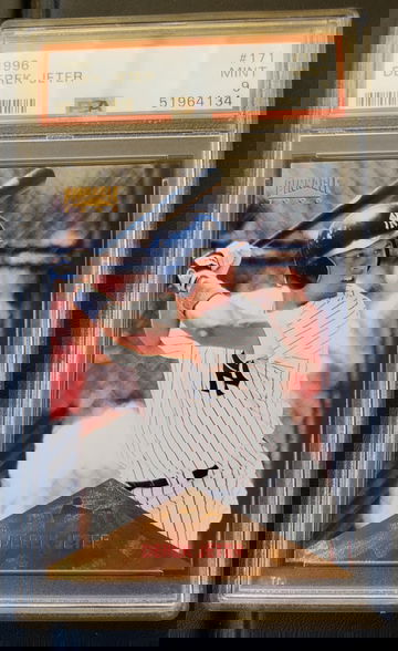 1996 Pinnacle #171 Derek Jeter RC PSA 9 MINT(Title Incomplete)