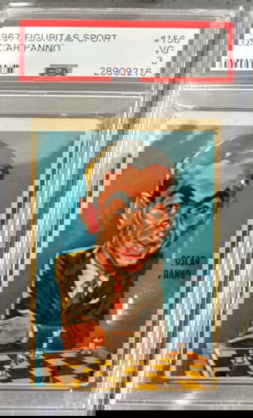 1967 Figuritas Sport Oscar Panno PSA 3