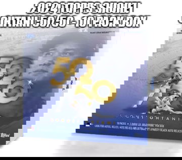 2024 Topps Shohei Ohtani 50/50 - 10 Pack Box