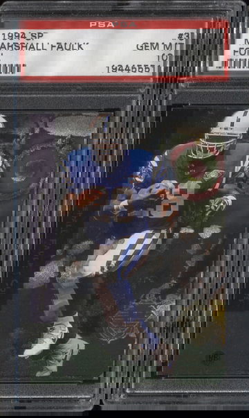 1994 SP Marshall Faulk PSA 10