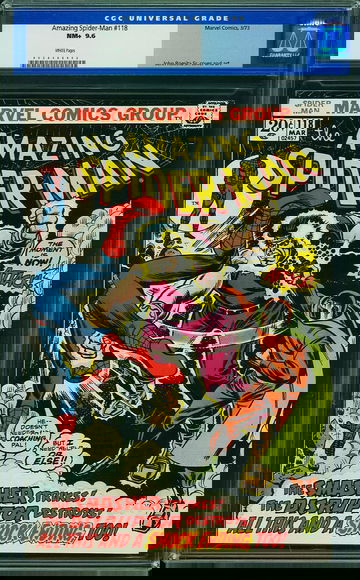 AMAZING SPIDER-MAN #118, CGC 9.6 NM+