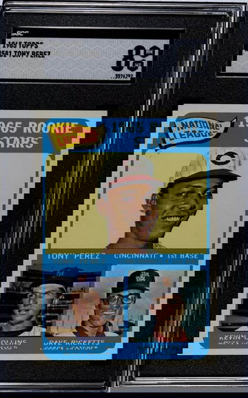 1965 Topps #581 NL Rookie Stars SGC 8 NM-MT COLLINS RICKETTS TONY PEREZ CENTERED