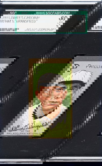 1911 T205 William Bransfield SGC 60 EX 5