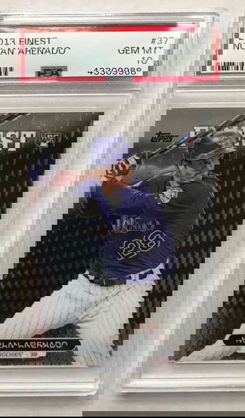 2013 Topps Finest Nolan Arenado PSA 10 Rookie RC