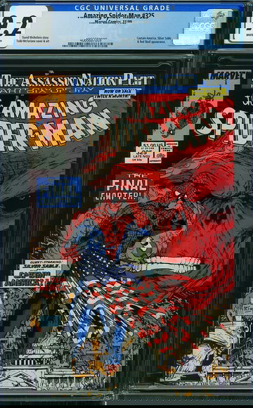 AMAZING SPIDER-MAN #325, CGC 9.2 NM-