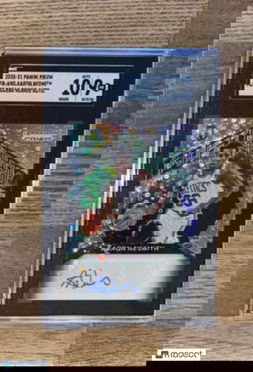 Aaron Nesmith 2020-21 Prizm Fast Break Rookie Autograph #FR-ANS RC SGC 9.5/10