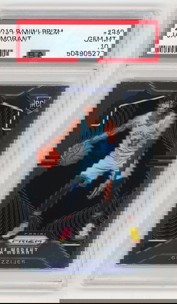 2019 Ja Morant Prizm PSA 10