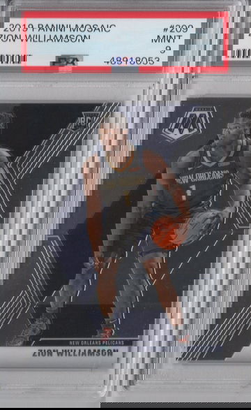 2019 Mosaic Zion Williamson PSA 9
