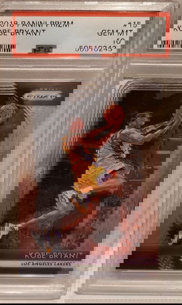 2018-19 Panini Prizm Kobe Bryant #15 PSA 10