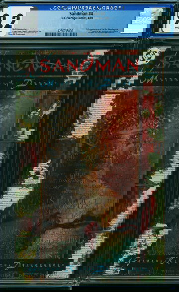 SANDMAN #4, CGC 9.2 NM- -- 1st Lucifer Morningstar!