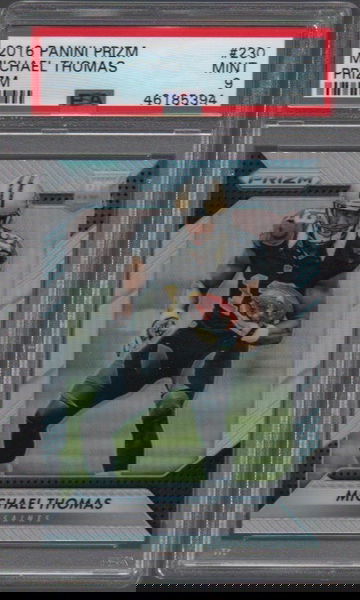 2016 Prizm Michael Thomas PSA 9 Mint