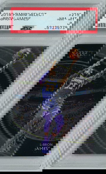 LeBRON JAMES 2018 Select Courtside #215 - PSA 8