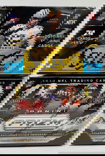 2020 Panini NFL Blaster Prizm Select Combo (1 each)