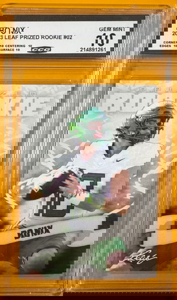 2023 Leaf Prized Rookie - Bo Nix