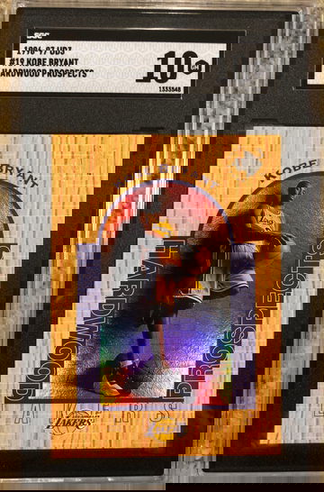 Kobe Bryant 1996-97 upper deck hardwood prospects sgc 10