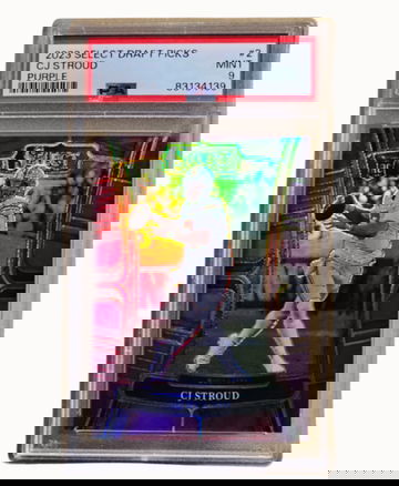 2023 Select Draft Picks CJ Stroud PSA Mint 9