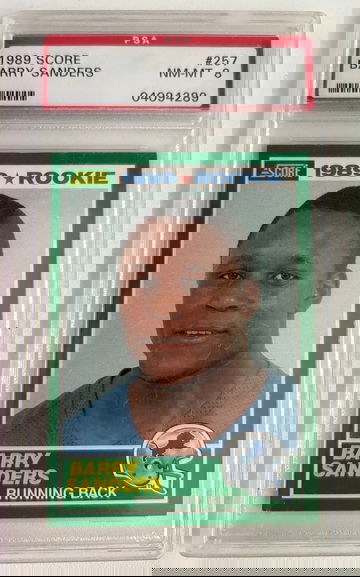 1989 Score Barry Sanders RC