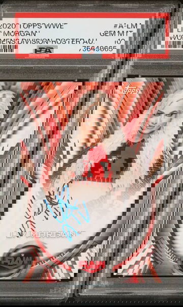 LIV Morgan 2020 Topps WWE Women's Division Roster Autographs #A-LM PSA 10