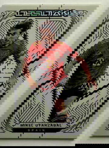 2021 Obsidian Mikel Oyarzabal White Contra /9 (Case Hit) SSP - SPAIN