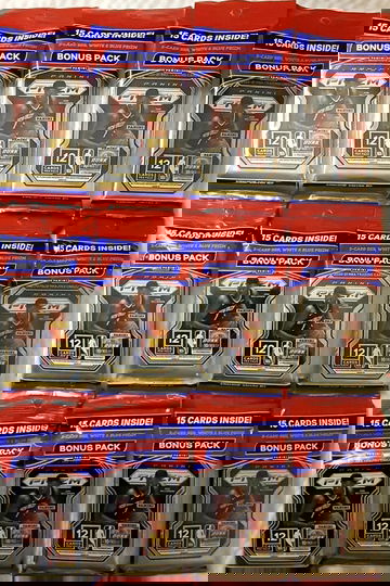 (12) 2020-21 Panini Prizm Sealed Bonus Pack Lot