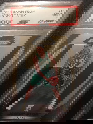 2017 Panini Prizm Jayson Tatum PSA 9