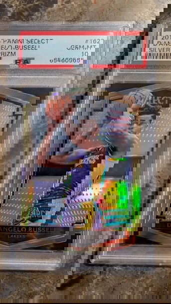 2015 Panini Select D'angelo Russell Silver Prizm #162 PSA 10