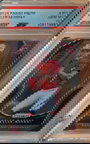 2019 Kyler Murray Panini Prizm Rookie Card #301 PSA 10 GEM-MT