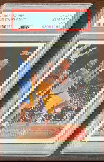 1996 Topps Kobe Bryant PSA 10