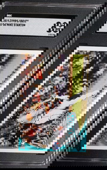 2010 Topps Update #US50 MIKE(GIANCARLO) STANTON  RC SGC 8 NM-MT