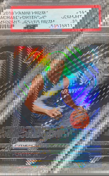 2018 Panini Prizm Michael Porter Silver Emergent RC