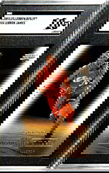 2003-04 LeBron James Box Set Rookie Rc #24 The Next Level SGC 10