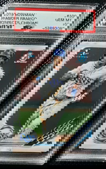2019 Bowman Chrome Wander Franco PSA 10