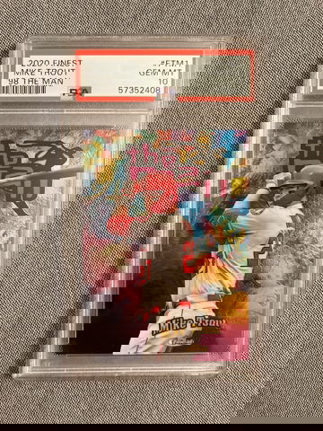 2020 Finest Mike Trout ‘98 The Man PSA 10