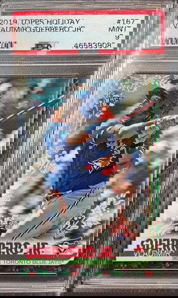 2019 Topps Holiday Vladimir Guerrero Jr PSA 9