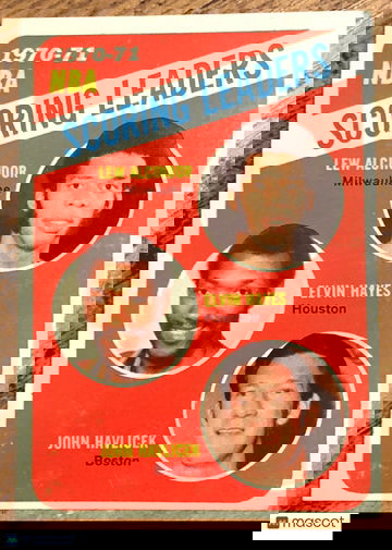 1970-71 Topps Lew Alcindor Elvin Hayes John Havlicek #138 Good Cond. VINTAGE